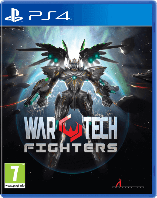 WarTech Fighters box art for Playstation 4